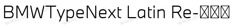 BMWTypeNext Latin Re字体转换